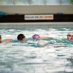 Synchro Swimming at Richmond Swimming Pool